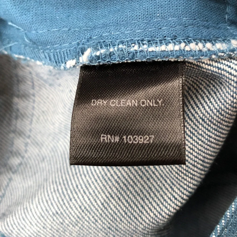 Marc Jacobs Light Blue Straight Leg Trouser Jeans 33L - Picture 7 of 9